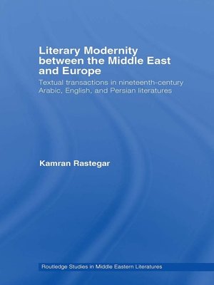 cover image of Literary Modernity Between the Middle East and Europe